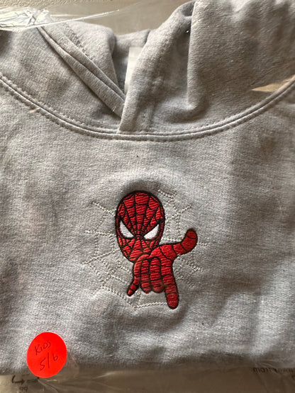 Kids Hoodie Spider-Man motif